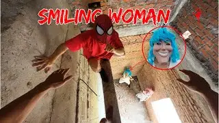 Smiling Woman Chases Team Spider Man Part 15 | Horror Parkour POV