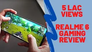 Realme 6 PUBG gaming review and battery test