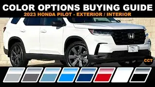2023 Honda Pilot - Color Options Buying Guide
