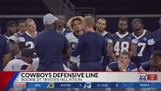 Cowboys Rookie DT Trysten Hill