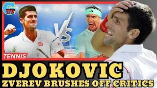 Zverev brushes off Becker's critics: 'I lost to Novak Djokovic, not Hanspeter'.
