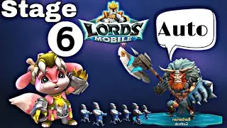 Lords Mobile Limited Challenge Barbaric Journey Stage 6 Auto