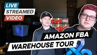 Amazon FBA Warehouse tour (they&rsquo;ve been selling two months)