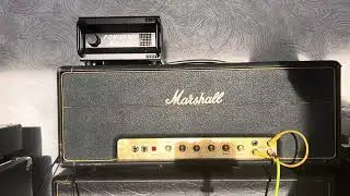 Marshall Super Lead 1959 74s no attenuation with bb preamp boosted ts 808