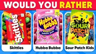 Would You Rather - EXTREME Candy & Sweets Edition 🍬🍧🥞 Paw Quiz