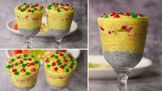 Vermicelli Custard Recipe | Semiya Custard Falooda | Yummy