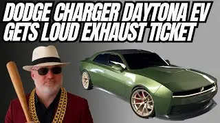 Electric Charger Cited For Loud Exhaust LOL! State Ref EV? 