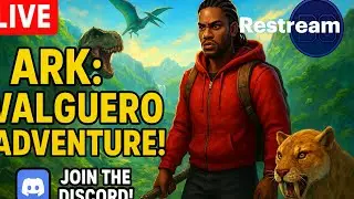 ARK: Survival Ascended Valguero Day 5 ARK Community server  #Ascended #dinosaur #Base Building Op