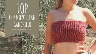 💣 ¡TEJE EL TOP MÁS FÁCIL! 💣 Todas las tallas | Crochet - Ganchillo | Lanas y Ovillos