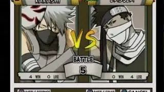 NARUTO: Ultimate Ninja 3 - Anbu Kakashi vs. Zabuza (Insane Difficulty)