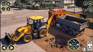 JCB Game 3D 🚜 Road Construction Simulator | Real JCB Work Gameplay 😱 | Android 2026