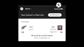 NZ won by 50 runs (DLS Method) #shorts #trending #cricketnews