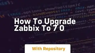 how to upgrade zabbix to 7 0
