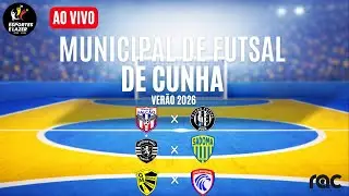 C.M.F.C. UNIDOS DO FALCÃO X CAJURU - SPORTING X SADOMA - GM FUTSAL X FALCÃO FUTSAL