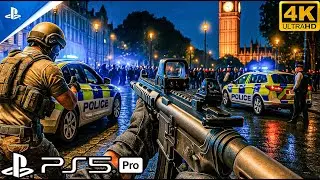 DEADLY TERRORIST ATTACK ON LONDON (PS5) Realistic ULTRA Graphics Gameplay [4K 60 FPS] Call of Duty