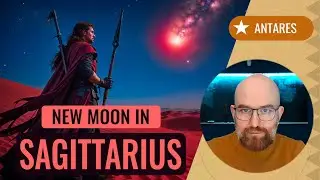 New Moon in Sagittarius December 2024 &bull; In Conjunction with Antares