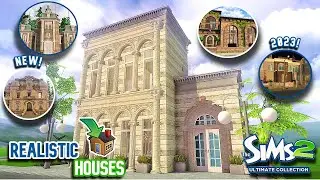Must have REALISTIC HOUSES IN THE SIMS 2 + LINKS 2023! 🏡😄| Functional sims 2 cc finds #sims2 #sims