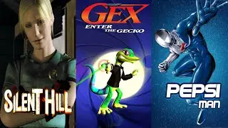 РЕТРОСТРИМ PS1 эмулятор ► Silent Hill #1.5 + Pepsi man (Полное прохождение) + GEX Trilogy #2