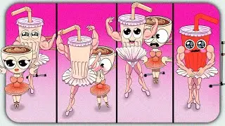Sprunki brainrot Ballerina Cappuccina meet Ballerino Lololo All Phase | Sprunki Brainrot compilation