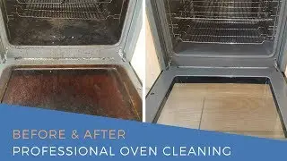 Professional Oven Cleaning Before & After Results | FastKlean