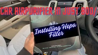 Installing Hepa Filter in Kia Sonet