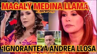 Magaly Medina llama &lsquo;ignorante&rsquo; a Andrea Llosa por no cuestionar a Christian Cueva