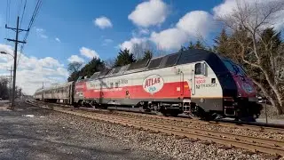 NJ Transit ALP-45DP #4503 (Atlas Model Railroad 100th Wrap) NJCL Train 4729 Long Branch NJ 