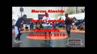 GRAPPLERSPLANET.COM Ruben Alvarez x UFC's Hector Lombard Tibia Snapped in half.