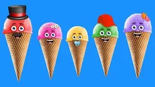 Ice Cream Finger Family Song | Top 10 Finger Family Songs | Daddy Finger Rhyme