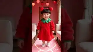 Strawberry Fuzzy Express: A Sweet Baby Runway Ride