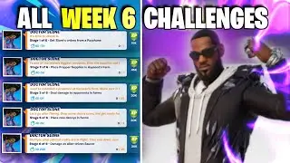 ALL Fortnite Week 6 Epic and Legendary Quests Challenge Guide