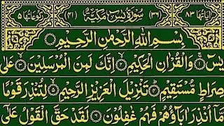 Surah Yaseen Surah Ar Rahman ll Best Qur'an tilawat with Full Arabic text, daily Qur'an tilawat: 🌹📖🌹