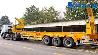 Sidelifter for Sale | 40Ft Side Loader Container Trailer | 45T Container Side Loader Trailer Factory