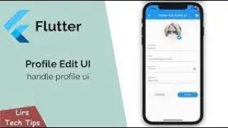 How to Build Profile Page in Flutter | Speed Code | Link in Description