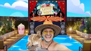 NAPRAVIO SAM KINO NA BAZENU