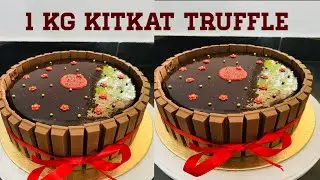 Kit kat truffle cake recipe/1 kg /Simple and tasty kitkat കേക്ക്| 1 kg | kid&rsquo;s special