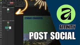 Creare un POST SOCIAL con AFFINITY by Canva