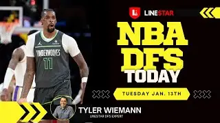 NBA DFS Today Tuesday 1/13 Draftkings & FanDuel | NBA Picks & Slate Breakdown