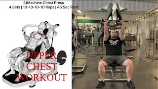Upper chest workout | Advanced | Intermediate | workout