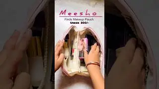 Meesho makeup storage mini  vanity 💟#makup #vanity  #monikaathisside  #monika