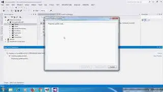 Creating SQL server Database in visual studio 2012