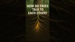 DID YOU KNOW how trees TALK to each other👥.#shorts
