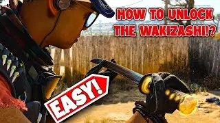 HOW to UNLOCK THE WAKIZASHI in COD BLACK OPS COLD WAR! UNLOCKING WAKIZASHI EASY IN COD BOCW!