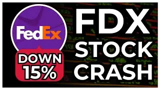 FedEx Stock CRASH... When Do YOU BUY?? | FedEx (FDX) Q1 Earnings Analysis
