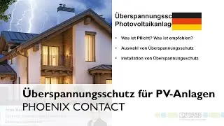 Überspannungsschutz für Photovoltaikanlagen