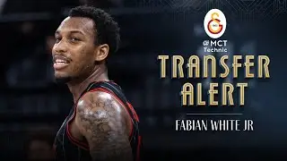 New Transfer - Fabian White Jr to Galatasaray MCT Technic | Player Highlights | #BasketballCL 25-26