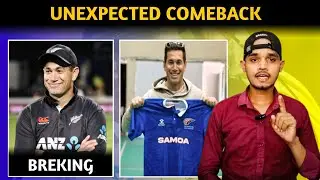 Ross Taylor Comes Out Of Retirement | Samoa ! @Sudhanshucric 