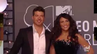 Paula Patton & Robin Thicke Attend Family Therapy With Son!
