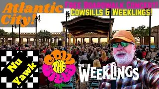 🟡 Atlantic City Summer Concert 2025 🎶 The Cowsills & The Weeklings Live at Kennedy Plaza!