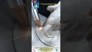 Qingdao Supreme Handheld Laser Welding Machine  High Precision Welding Demonstration